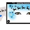 ProAiir Santa's Flight Stencil Eyes