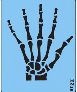 ProAiir QEZ Stencil - Skeleton Female Quick EZs