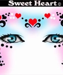 ProAiir Sweet Heart Stencil Eyes - Adult