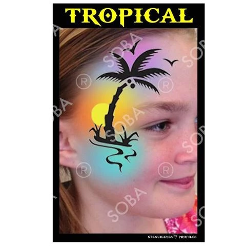 ProAiir Profiles Tropical Palm Tree - Profile Stencil 3 ProAiir Profiles Tropical Palm Tree - Profile Stencil