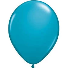 SKS Tropical Teal 11" Latex Balloon 3 SKS Tropical Teal 11" Latex Balloon