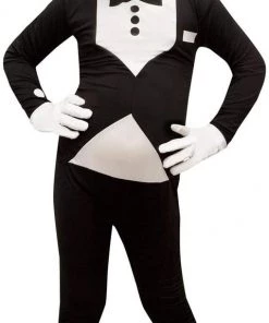 Dotsy's Entertainment Co. Morphsuits Kids Halloween Costume Tuxedo Size Small 3'-3'5" Kid's Halloween Costumes