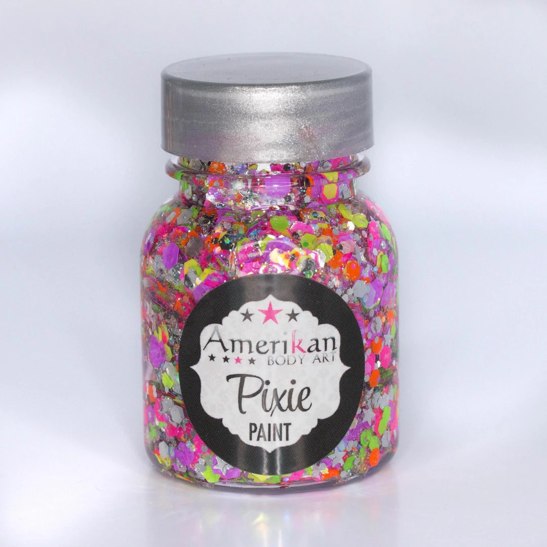 Amerikan Body Art Valley Girl Pixie Paint Glitter - 1 Ounce 3 Amerikan Body Art Valley Girl Pixie Paint Glitter - 1 Ounce