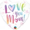 Qualatex Pioneer Balloon Co LOVE YOU MOM (HEART) 18" HEART The Valentine's Day Collection
