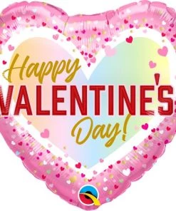 Qualatex Valentine's Day Foil Balloon